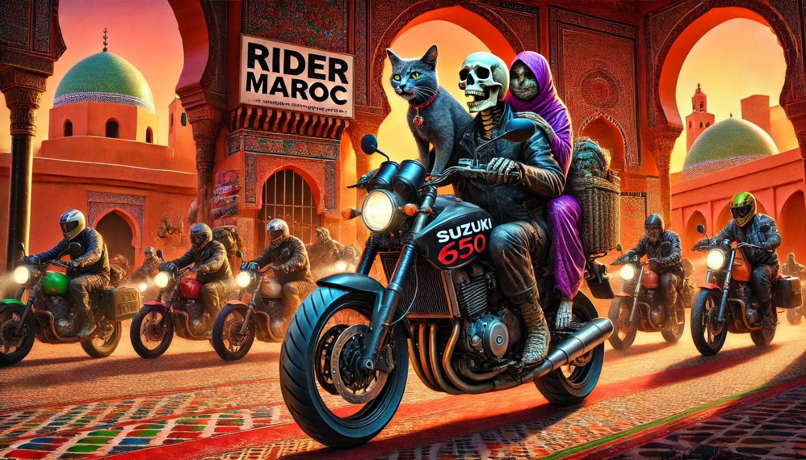 rider maroc