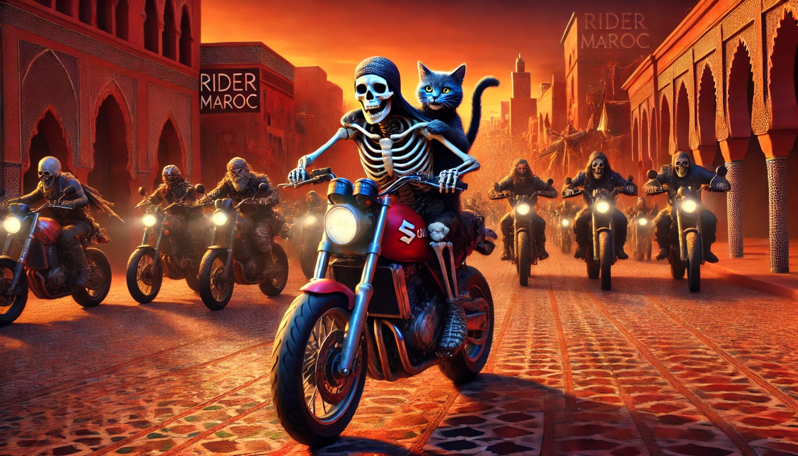 rider maroc